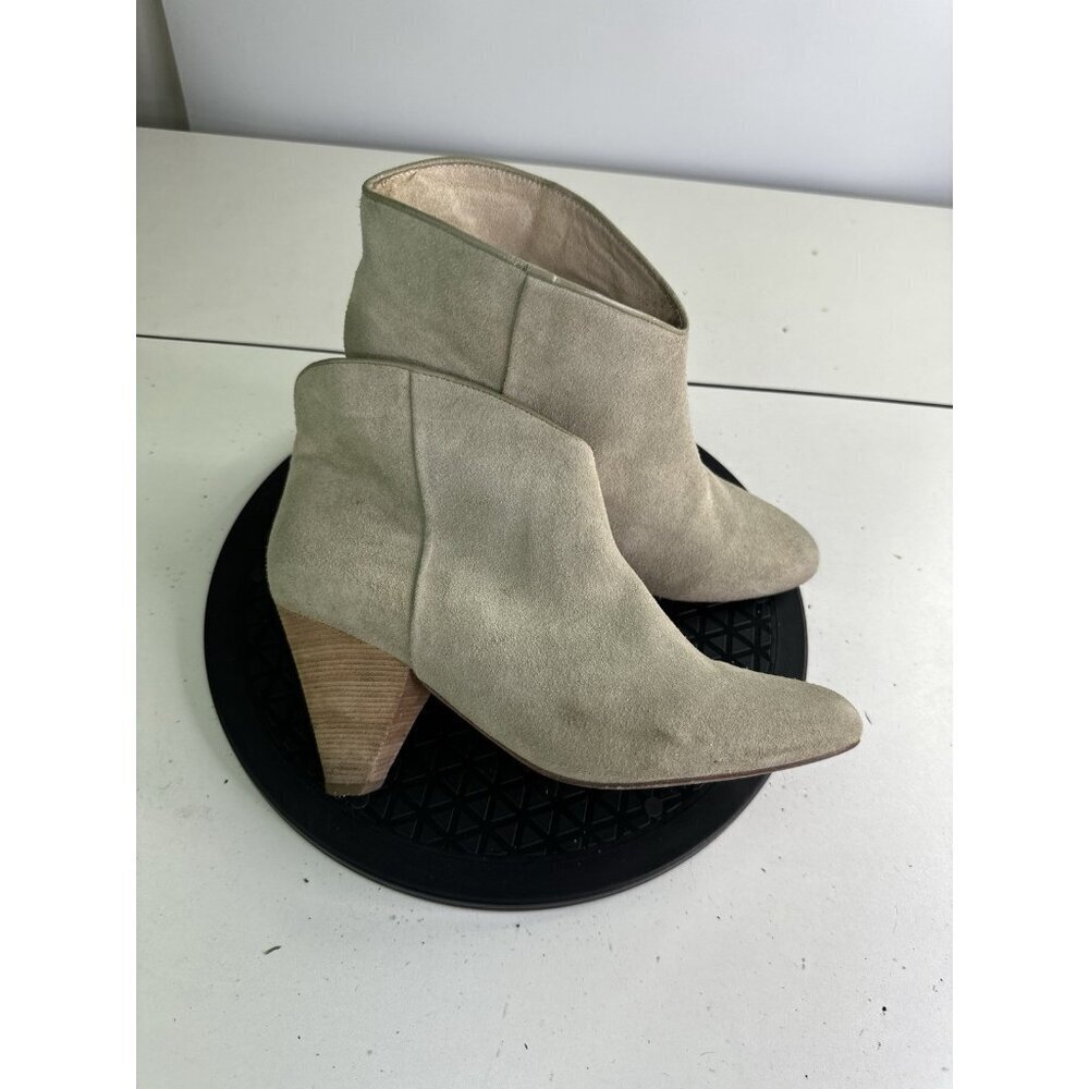 MATT BERNSON Taupe Suede Ankle Boot Sz 8